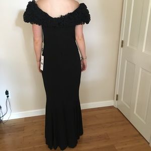 Black gown